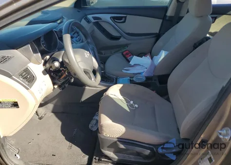 2014 Hyundai Elantra Se from USA, damaged, VIN 5NPDH4AEXEH518896